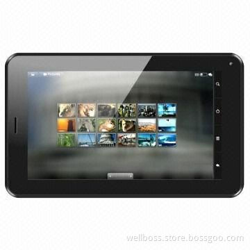 7-inch A13 Capacitive Android 4.0 Tablet PC, 2G GSM Call, Dual-camera, 3G Dongle, 802.11b/g/n Wi-Fi